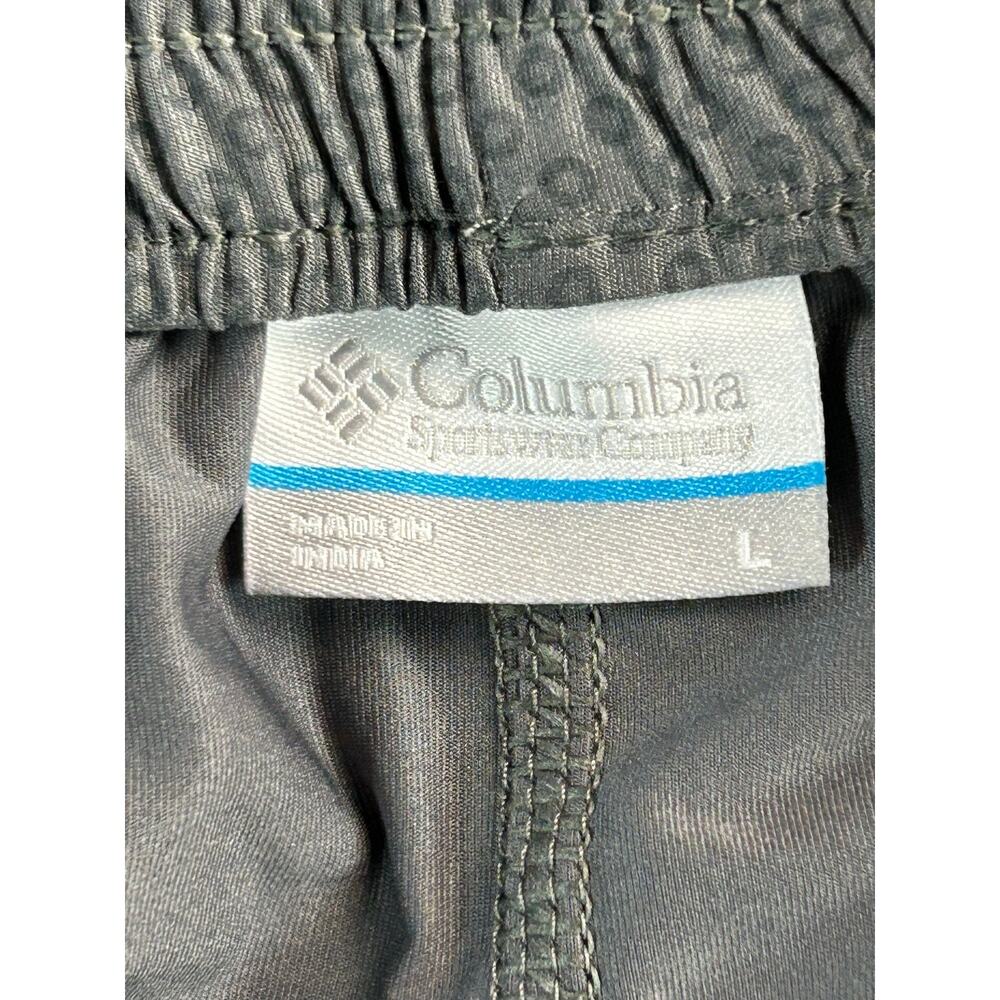 Columbia Women's Floral Skort Gray Size Large Omni-Shade Shorts Skirt - Picture 3 of 10